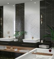 Товар: Настенная плитка Eletto Ceramica Black&Gold Struttura арт-508171101 - фото 4 Настенная плитка Eletto Ceramica Black&Gold Struttura арт-508171101 — фото 4, Настенная плитка