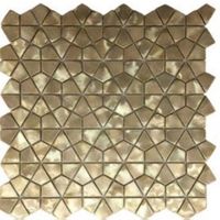 Мозаика Moreroom Stone Stamping Aluminum Gold арт-S105 — фото 1, Мозаика