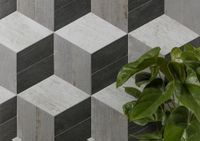 Керамогранит Peronda Industry Hexa Black арт-26122 — фото 2, Керамогранит