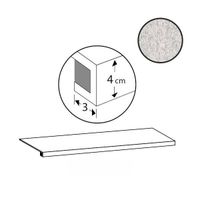 Ступень Sant Agostino Unionstone Gradone Duke White арт-CSAGDUWT12 — фото 1, Ступени и клинкер