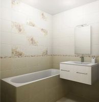 Настенная плитка GlobalTile Adele Голубая арт-3AL0048 — фото 10, Настенная плитка