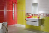 Бордюр Rako Air Красный арт-WLASW053 — фото 1, Бордюр