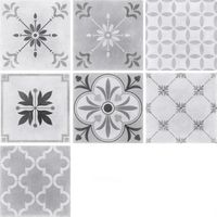 Товар: Керамогранит Cersanit Motley Пэчворк цветы серый арт-C-MO4A095D - фото 1 Керамогранит Cersanit Motley Пэчворк цветы серый арт-C-MO4A095D — фото 1, Керамогранит