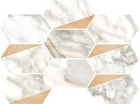 Товар: Мозаика Vallelunga Luce Grey Esagona Rami Satin Finish арт-6001280 - фото 1 Мозаика Vallelunga Luce Grey Esagona Rami Satin Finish арт-6001280 — фото 1, Мозаика