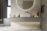 Плинтус Kerranova Fabrika Gray Beige МР арт-K-2012/MR/p01/76x1200x10 — фото 2, Плинтус