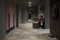 Керамогранит Грани Таганая Gresse Stone Ellora Fire Рыжий арт-GRS01-58 — фото 2, Керамогранит