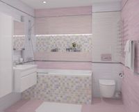 Настенная плитка Laparet Spring Белый арт-34012 — фото 2, Настенная плитка