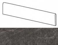 Плинтус Atlas Concorde Italy Marvel Grey Battiscopa Lappato арт-AVXX — фото 1, Плинтус