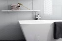 Настенная плитка Equipe Chevron Light Grey Right арт-23360 — фото 2, Настенная плитка