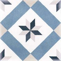 Керамогранит Grespania Boheme Liceo Mix Azul арт-23BH55L — фото 5, Керамогранит