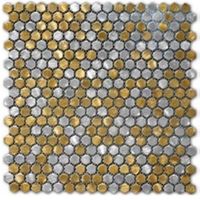 Товар: Мозаика Moreroom Stone Stamping Aluminum Mix арт-S034 - фото 1 Мозаика Moreroom Stone Stamping Aluminum Mix арт-S034 — фото 1, Мозаика