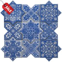 Мозаика Skalini Pantheon Голубая арт-PNT (BLUE) — фото 1, Мозаика