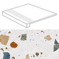 Ступень Arcana Ceramica Stracciatella R Nacar арт-8EC0 — фото 1, Ступени и клинкер