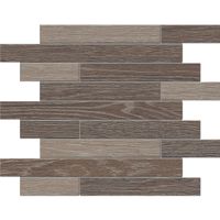 Мозаика Estima Kraft Wood KW03/KW02 Muretto Light Grey Структурированный арт-70435 — фото 1, Мозаика