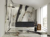 Керамогранит Ariostea Ultra Marmi Panda White Glint 6mm арт-UM6G300690 — фото 2, Керамогранит