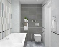 Декор Laparet Depo Серый арт-MM34042 — фото 3, Декор