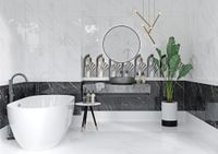 Настенная плитка Gracia Ceramica Noir Белая 01 арт-010100001218 — фото 2, Настенная плитка