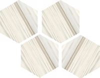 Мозаика Casalgrande Padana Marmoker Esagoni Zebrino Lucido арт-2236122 — фото 1, Мозаика