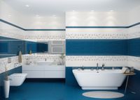 Декор Azori Vela Indigo Stella арт-587082002 — фото 1, Декор