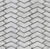 Мозаика Мозаика Herringbone White Light Grey Nat арт-JS1041RZ-KL — фото 2, Мозаика