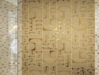Бордюр Fap Ceramiche Evoque Sigillo Oro Mosaico Listello арт-fKVQ — фото 12, Бордюр