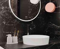 Керамогранит Laparet Intense Nero чёрный матовый карвинг арт-LP6012G0121R — фото 4, Керамогранит