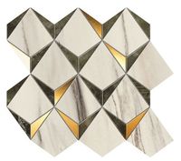 Мозаика Atlas Concorde Italy Marvel Dream Diamonds Bianco Green арт-9MDG — фото 1, Мозаика