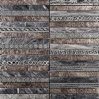 Мозаика Skalini Golden line Серо Коричневая арт-GLN-2 — фото 1, Мозаика