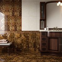 Бордюр Керамин Букингем Коричневый арт-0 — фото 2, Бордюр