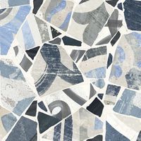 Керамогранит Ceramica Fioranese Cementine Cocci Blu арт-CMC20BL — фото 1, Керамогранит