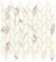 Мозаика Atlas Concorde Italy Marvel Shine Calacatta Prestigio Mosaico Twist Silk арт-A4WP — фото 1, Мозаика