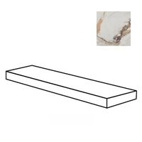 Угловая ступень Flaviker PI.SA Supreme Evo Angolare Top Dx Antique White Nat Ret арт-0005758 — фото 1, Ступени и клинкер