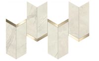Мозаика Atlas Concorde Italy Marvel X Calacatta Perla Chevron Lappato арт-AF8Y — фото 2, Мозаика