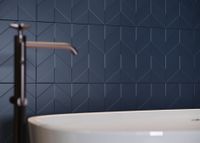 Настенная плитка Meissen (Mei) Love You Navy светло-коричневый арт-LYN-WTA391 — фото 3, Настенная плитка