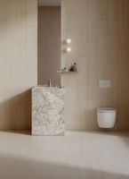 Керамогранит Kerranova Bosikom Светло-бежевый арт-K-2160/MR/200x1200x10 — фото 1, Керамогранит