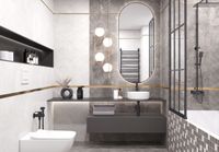 Декор Laparet Monblanc Бежевый арт-18-03-11-3609 — фото 3, Декор