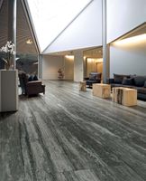 Напольная плитка Rex Ceramiche (Florim) I Travertini di Rex Black Strutturato Rett арт-746702 — фото 13, Напольная плитка