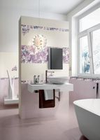 Бордюр Lasselsberger (LB-Ceramics) Нега Акварель Бирюзовый арт-1501-0065 — фото 3, Бордюр