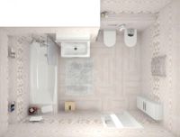 Бордюр Cersanit Atria Многоцветный арт-AN1J451 — фото 8, Бордюр