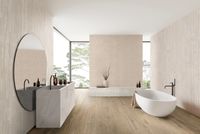 Декор Marazzi Ragno Travertino Wall Decoro Malva Touch Cross Bianco Rett арт-RCUV — фото 1, Декор