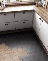 Керамогранит Equipe Hexatile Negro Mate арт-20338 — фото 5, Керамогранит