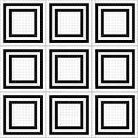 Керамогранит Dune Black&White Grid арт-187778 — фото 2, Керамогранит