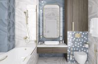 Мозаика Laparet Space Синий арт-MM34104 — фото 7, Мозаика