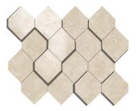 Мозаика Atlas Concorde Italy Marvel Stone Cream Prestige Mosaico Esagono 3D арт-AS38 — фото 1, Мозаика