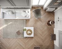 Плинтус Estima Classic Wood CW04 Honey Oak Неполированный арт-69396 — фото 7, Плинтус