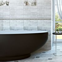 Вставка М- Квадрат Граффито Серый арт-757671 — фото 4, Вставка