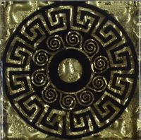 Товар: Вставка Роскошная Мозаика Напольные вставки Греция Золото арт-ВБ 14 - фото 1 Вставка Роскошная Мозаика Напольные вставки Греция Золото арт-ВБ 14 — фото 1, Вставка