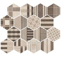 Керамогранит Equipe Hexatile Cement Geo Sand арт-22100 — фото 2, Керамогранит