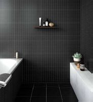 Настенная плитка Vitra Miniworx Черный Глянцевый арт-K945305 — фото 6, Настенная плитка