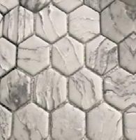 Мозаика Мозаика Hexagon White Grey Light Grey Nat арт-JS4806LJ-YH101 — фото 1, Мозаика